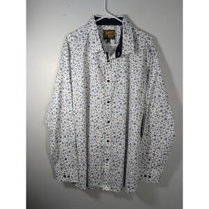 Johnny Bigg Mens Long Sleeve Button Down Shirt 4X New